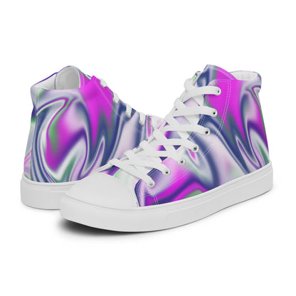 Burst BeSculpt Women’s High Top Canvas Shoes