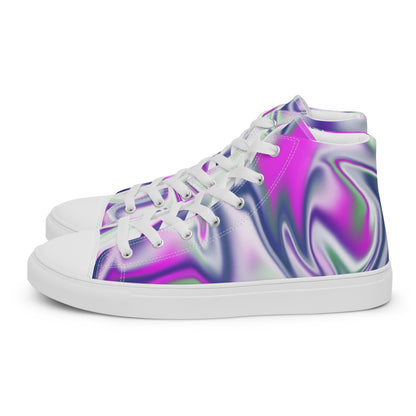 Burst BeSculpt Women’s High Top Canvas Shoes