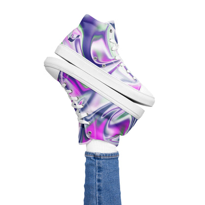 Burst BeSculpt Women’s High Top Canvas Shoes