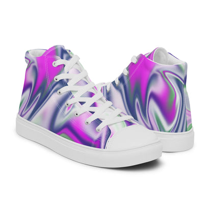 Burst BeSculpt Women’s High Top Canvas Shoes