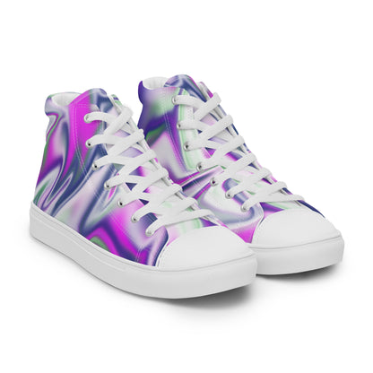 Burst BeSculpt Women’s High Top Canvas Shoes