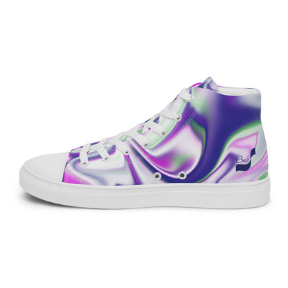 Burst BeSculpt Women’s High Top Canvas Shoes